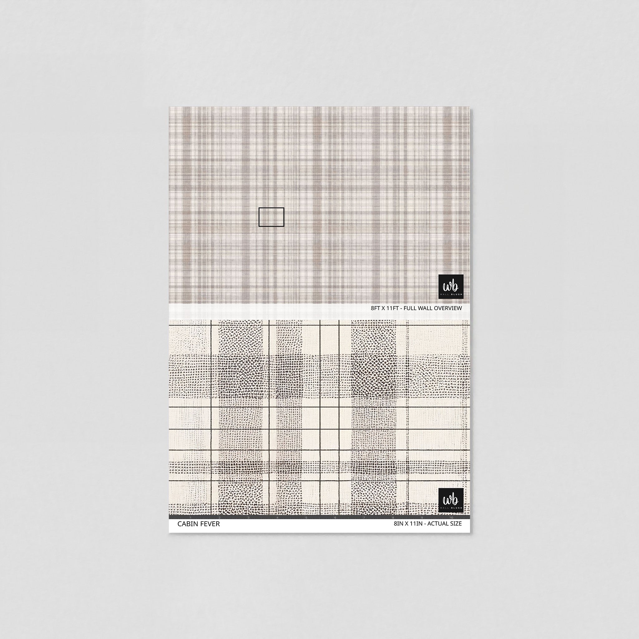 Cabin Fever Wallpaper - 6 FT H X 25.3 FT W