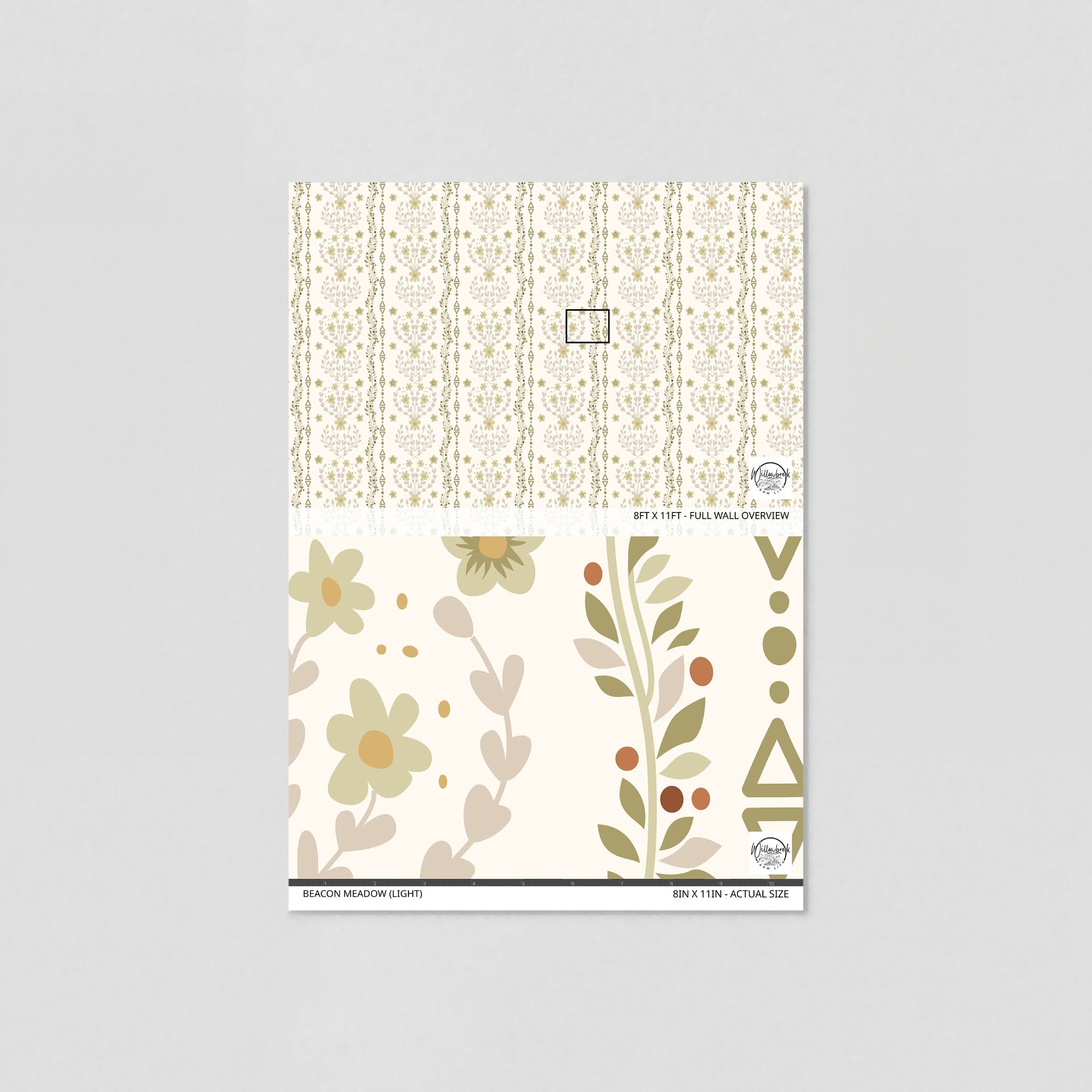 Beacon Meadow (Light) Wallpaper