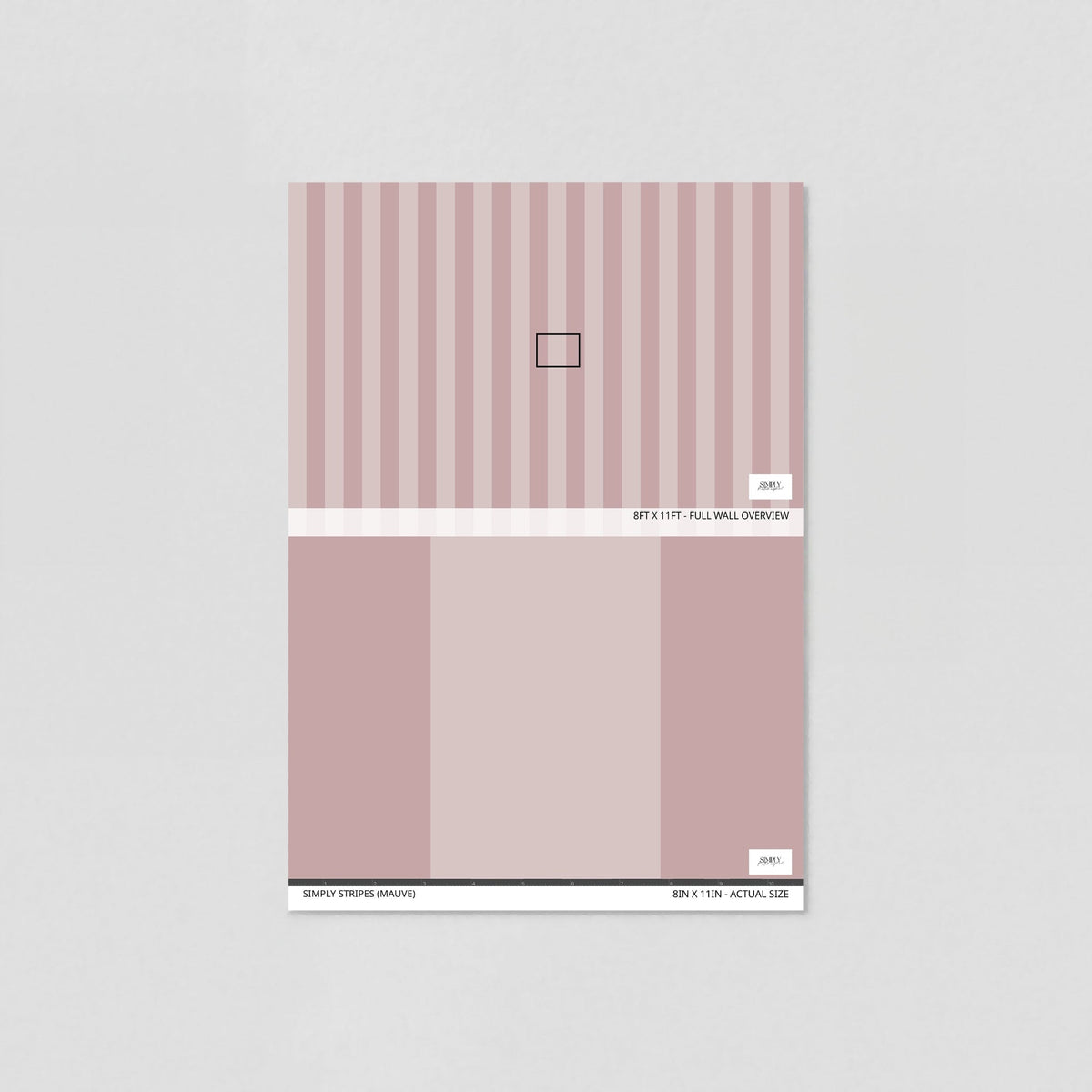 Simply Stripes (Mauve) Wallpaper wallpaper photo 6