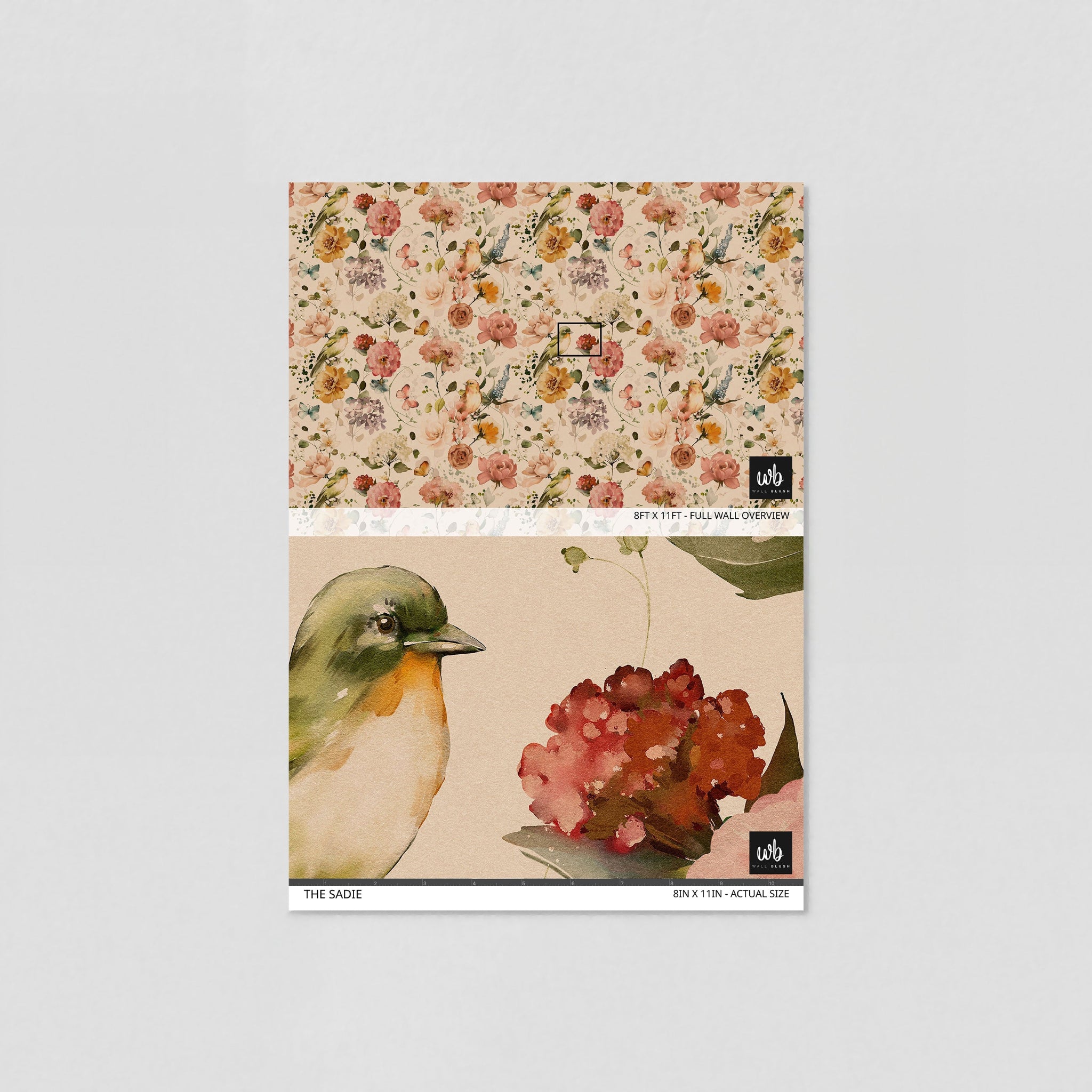 The Sadie Wallpaper - 8 FT H X 12.5 FT W P&S
