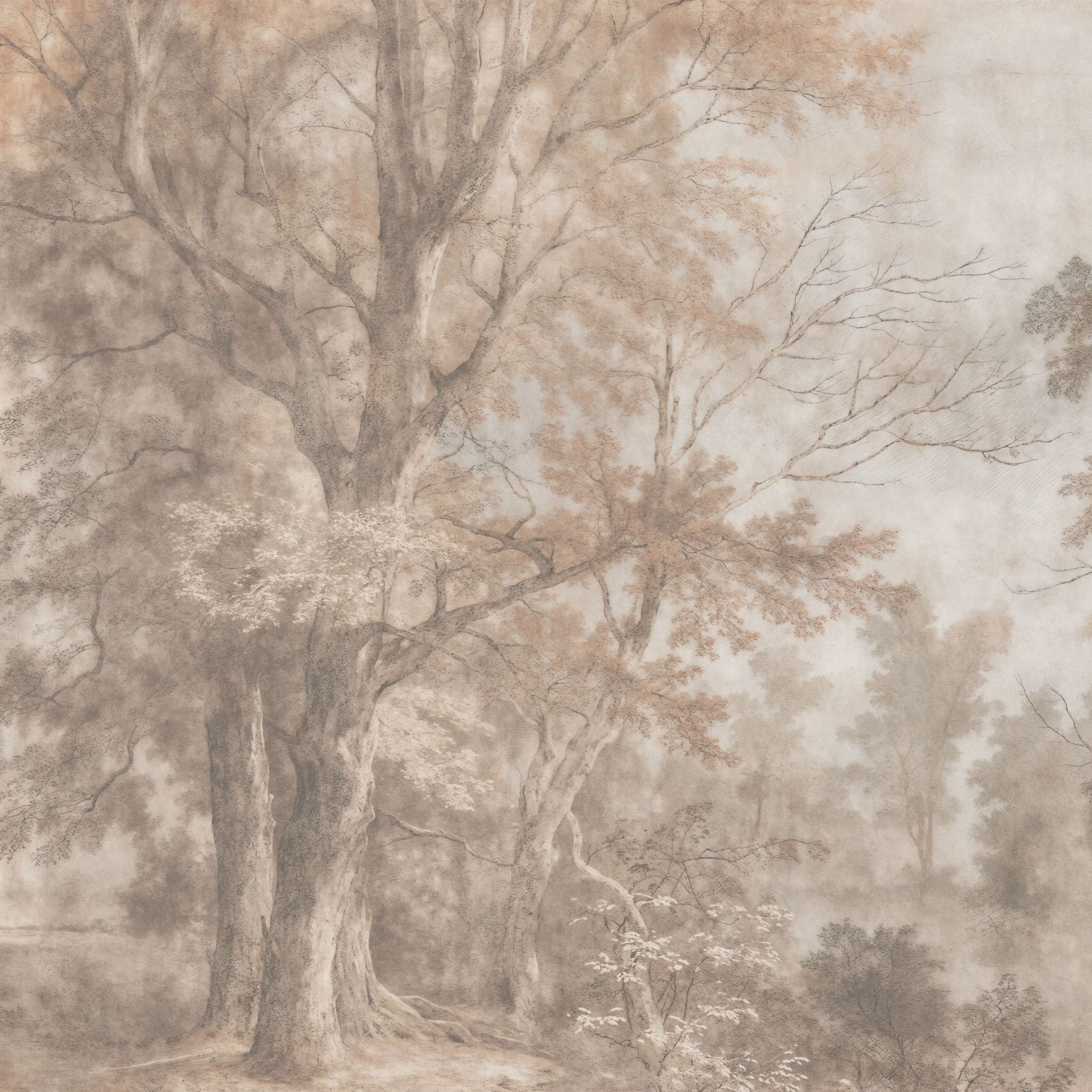 Druid's Whisper Wallpaper - 10 FT H X 12.5 FT W P&S