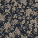 Denim Blooms Wallpaper - 8 FT H X 8 FT W Traditional sample