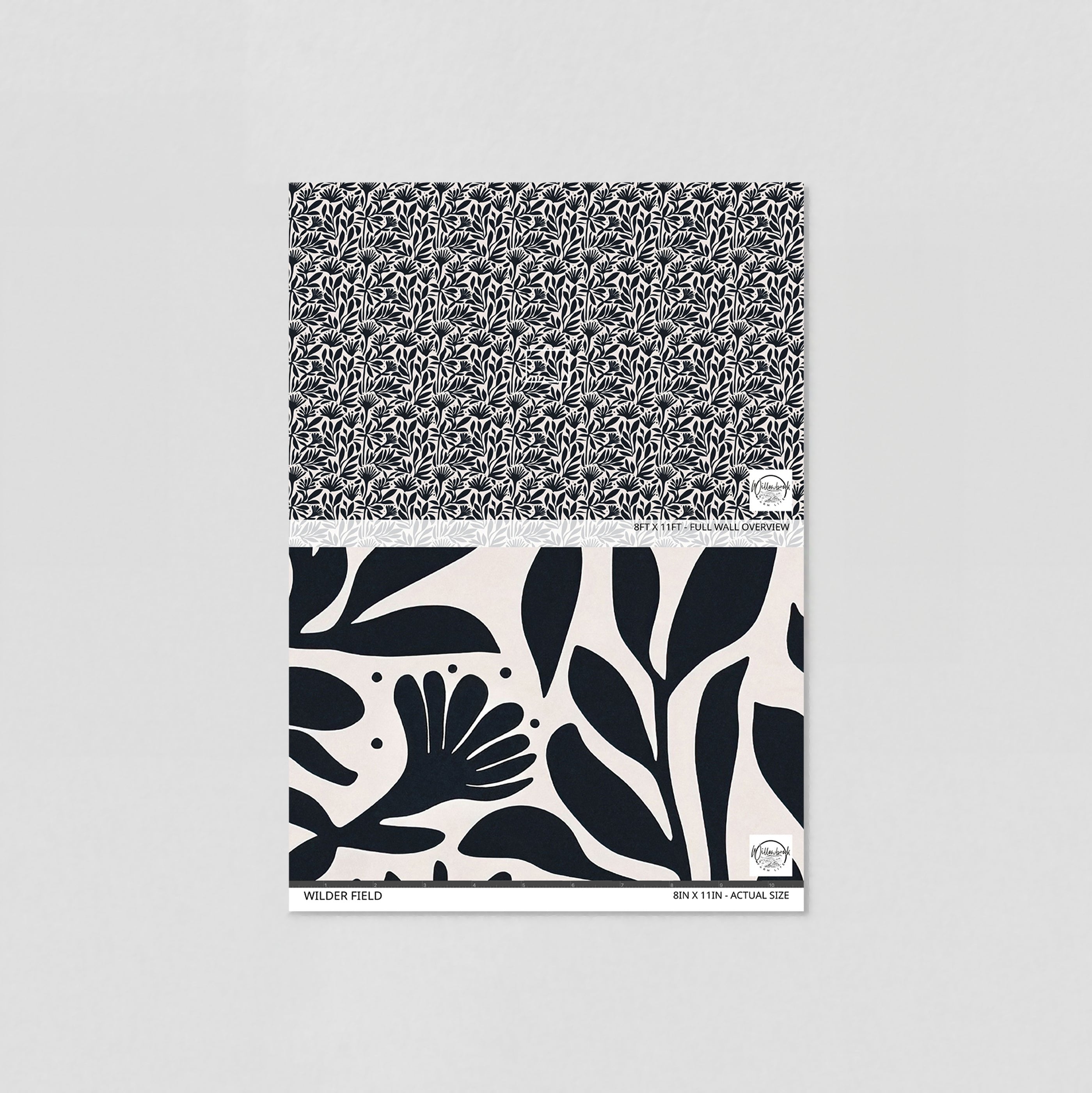 Wilder Field Wallpaper - 8 FT H X 9.5 FT W P&S