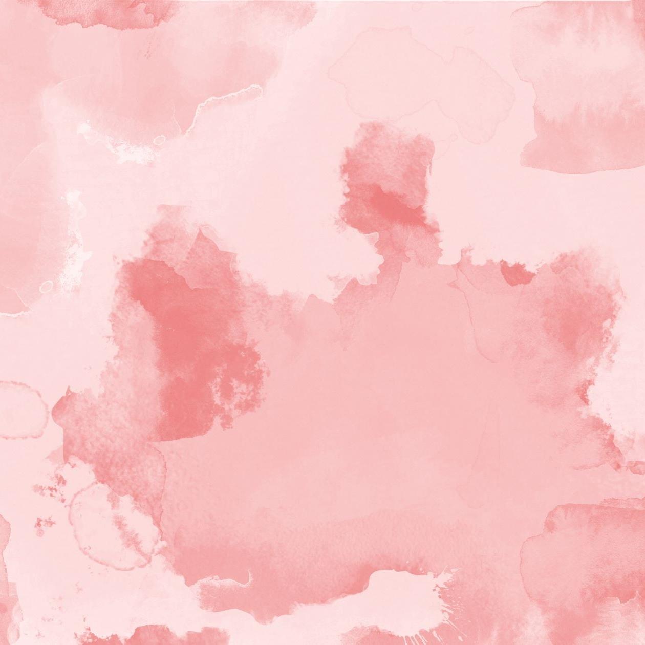 The MB Line's BIG MOOD (Pink) Wallpaper in a modern room, showcasing vibrant pink watercolor design.