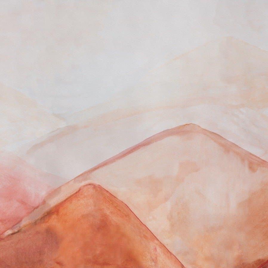 Unruly Wallpaper by The Minty Line in modern living room, with focus on textured design.