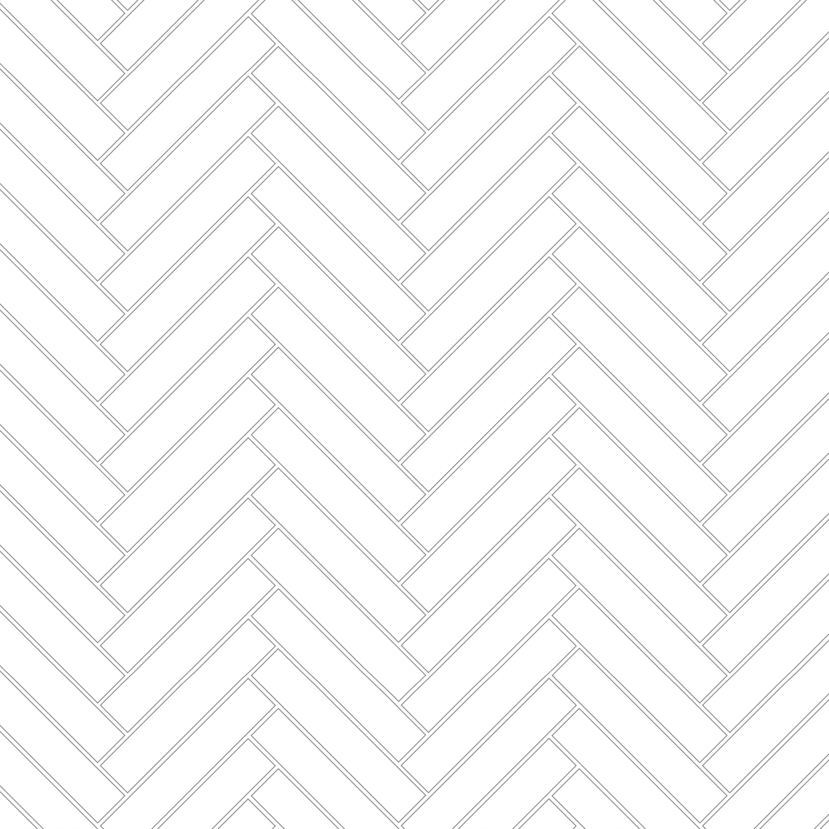 Stitch Wallpaper by Wall Blush in a modern living room, showcasing elegant chevron pattern focus.