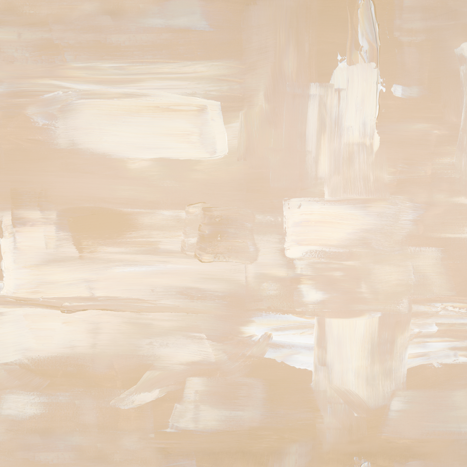 Abstract beige Glide Wallpaper by The Minty Line, enhancing a modern living room's aesthetics.