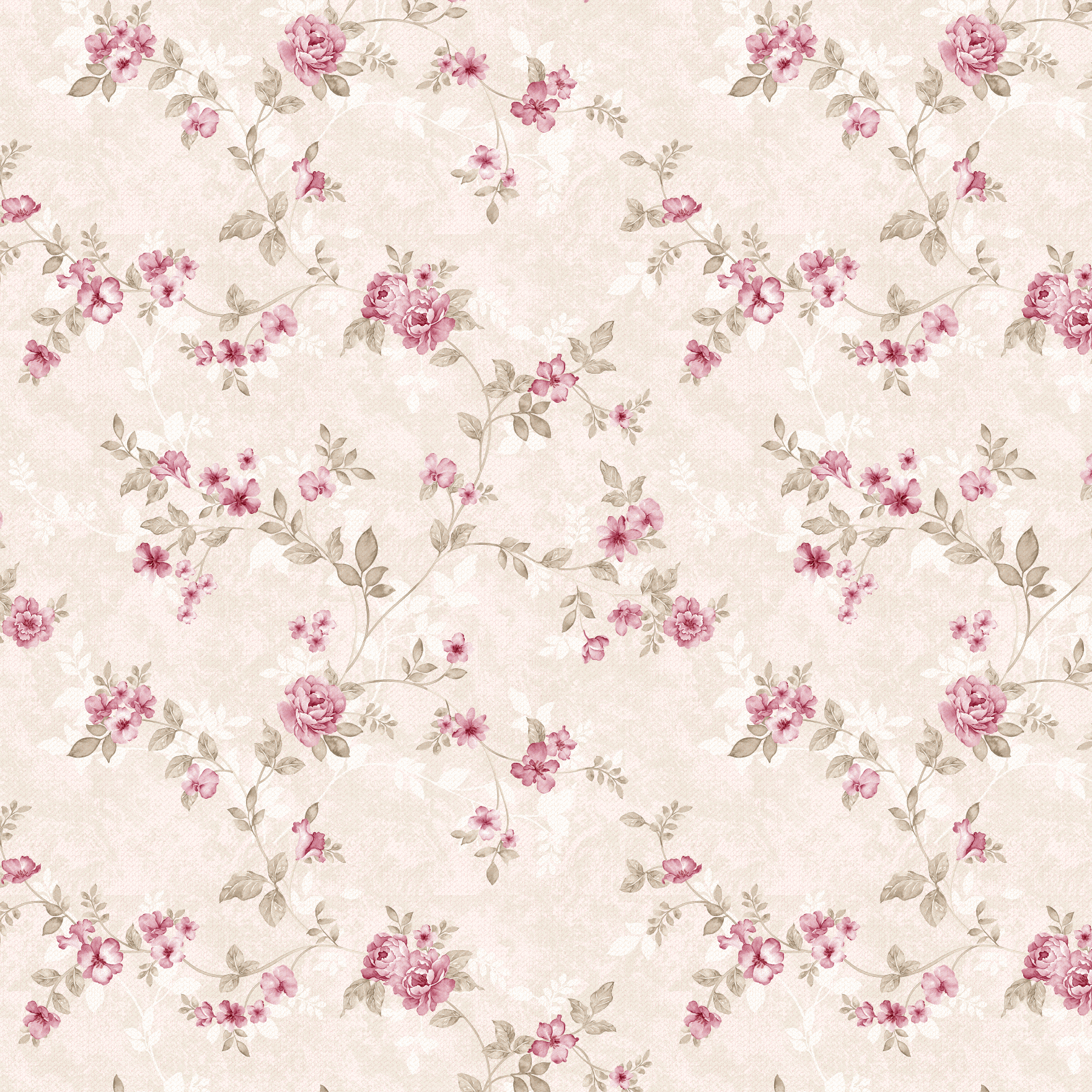 Elegant Coco's Cottage Wallpaper from The 7th Haven Interiors Line enhancing a classic living room.