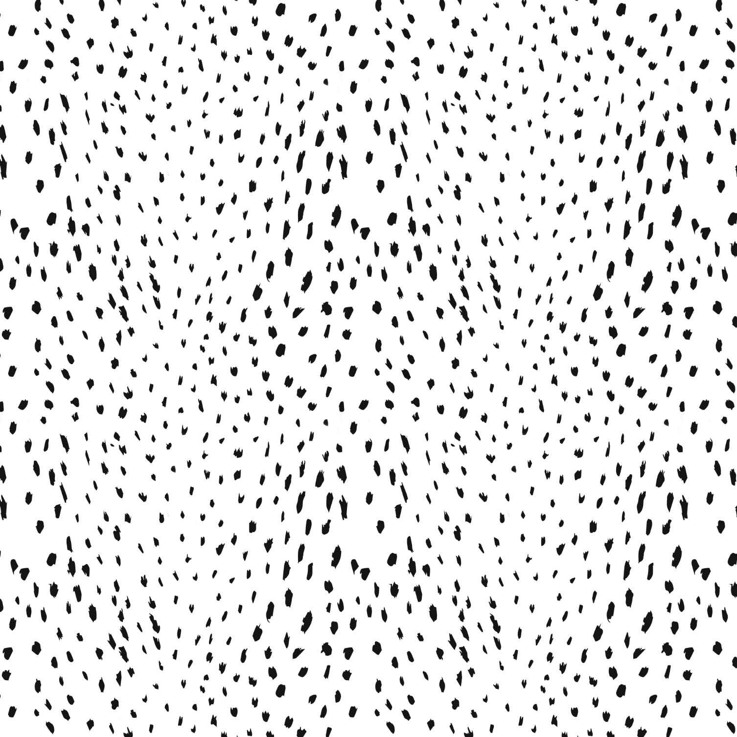 Alt: Charlie Black and White Wallpaper from The Chelsea DeBoer Line, covering a stylish room's wall, with a modern speckled design.