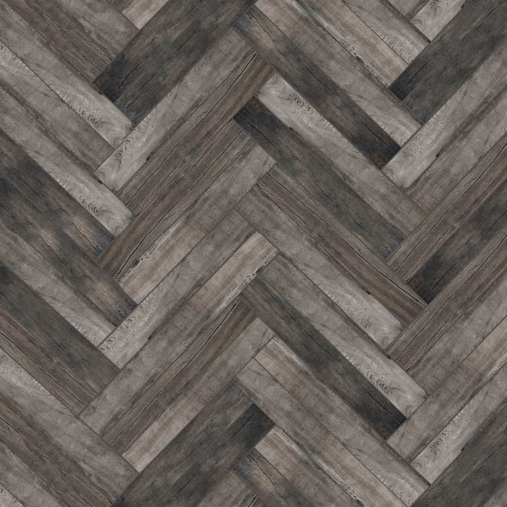 Country Roads Wallpaper featuring a herringbone pattern from The Tamra Judge Line installed in a modern living room.