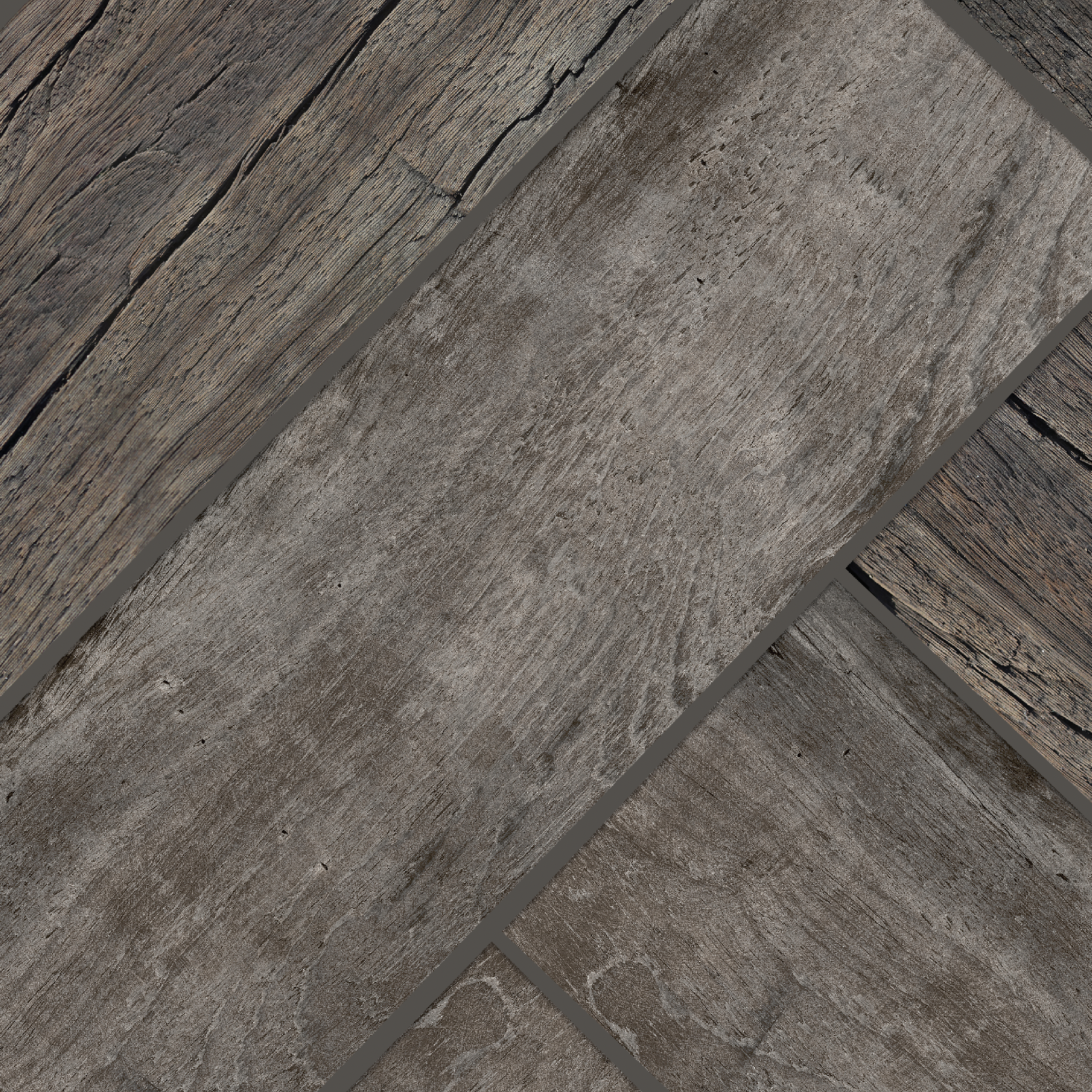 Close-up of Country Roads Wallpaper by The Tamra Judge Line in a rustic style room.