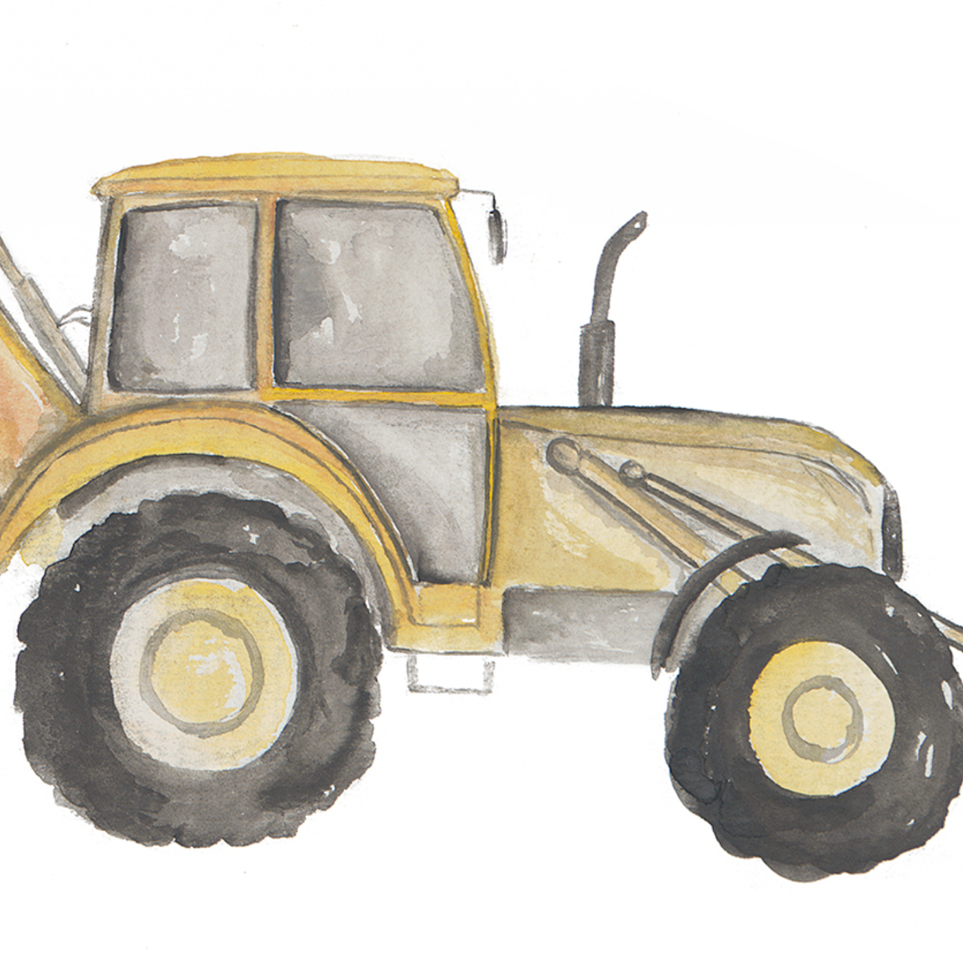 Wheels on Wheels - WALL BLUSH