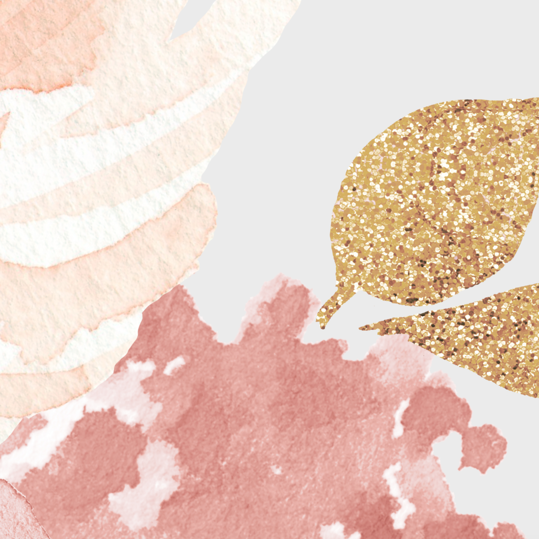 Vogue Wallpaper by The Clements Crew Line featuring elegant pink and gold leaf design in a modern living room.