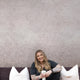 Making Me Blush Wallpaper - 8 FT H X 68 FT W P&S sample