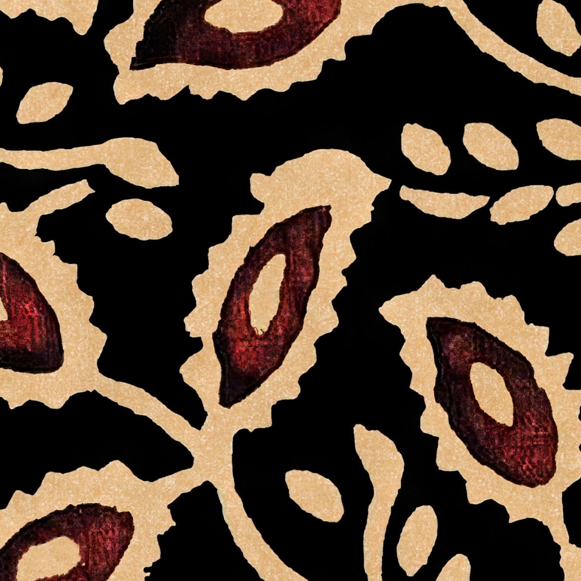 Wall Blush SG02 'Heart of Mine Wallpaper' pattern detail, ideal for a sophisticated living room focal wall.