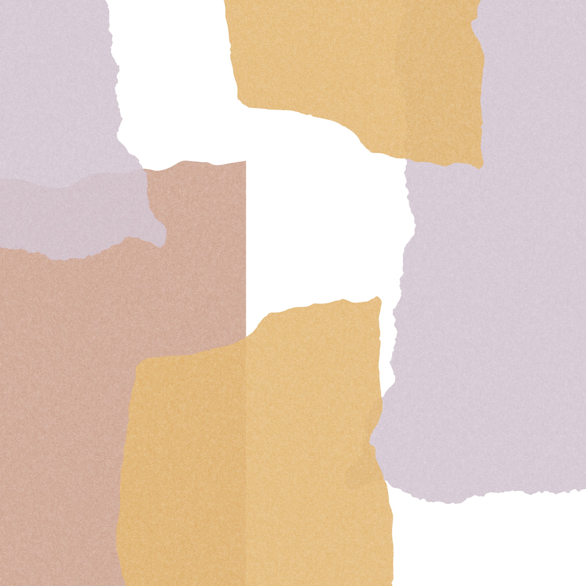 "Wall Blush's 'Love You to Pieces Wallpaper' in a modern living room, highlighting abstract design."