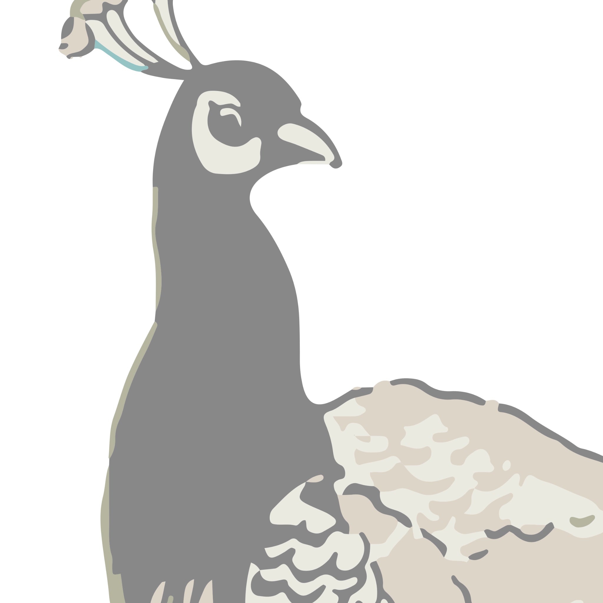 Hera (Blue) Wallpaper Wallpaper - Wall Blush SG02 from WALL BLUSH