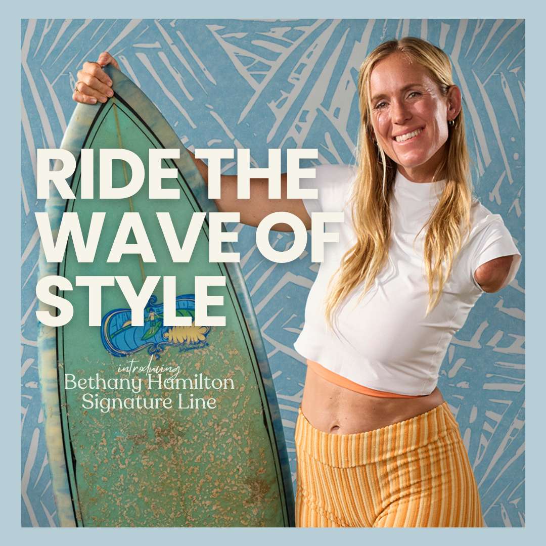 Ride the Wave of Style: The Bethany Hamilton x Wall Blush Collection is Here