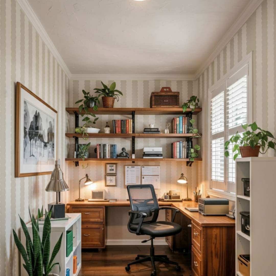 The Ultimate Home Workspace Wallpaper Makeover