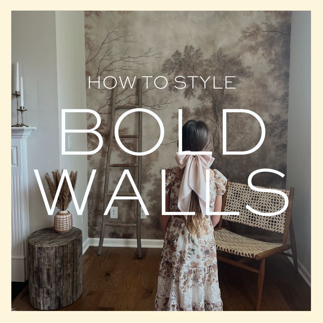 How to Style Bold Wallpaper Without Overwhelming Your Space