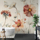 Wildflower Dreams Wallpaper (Cream) - 18 FT H X 25.3 FT W LUXE P&S sample