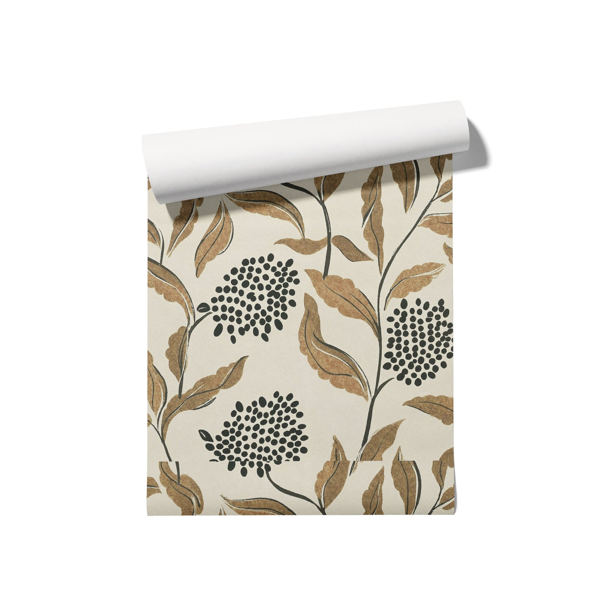 Peaceful Botanical Wallpaper peel and stick wallpaper mockup