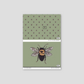Sample of Life of Bees (Green) Wallpaper