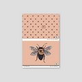 Sample of Life of Bees (Pink) Wallpaper