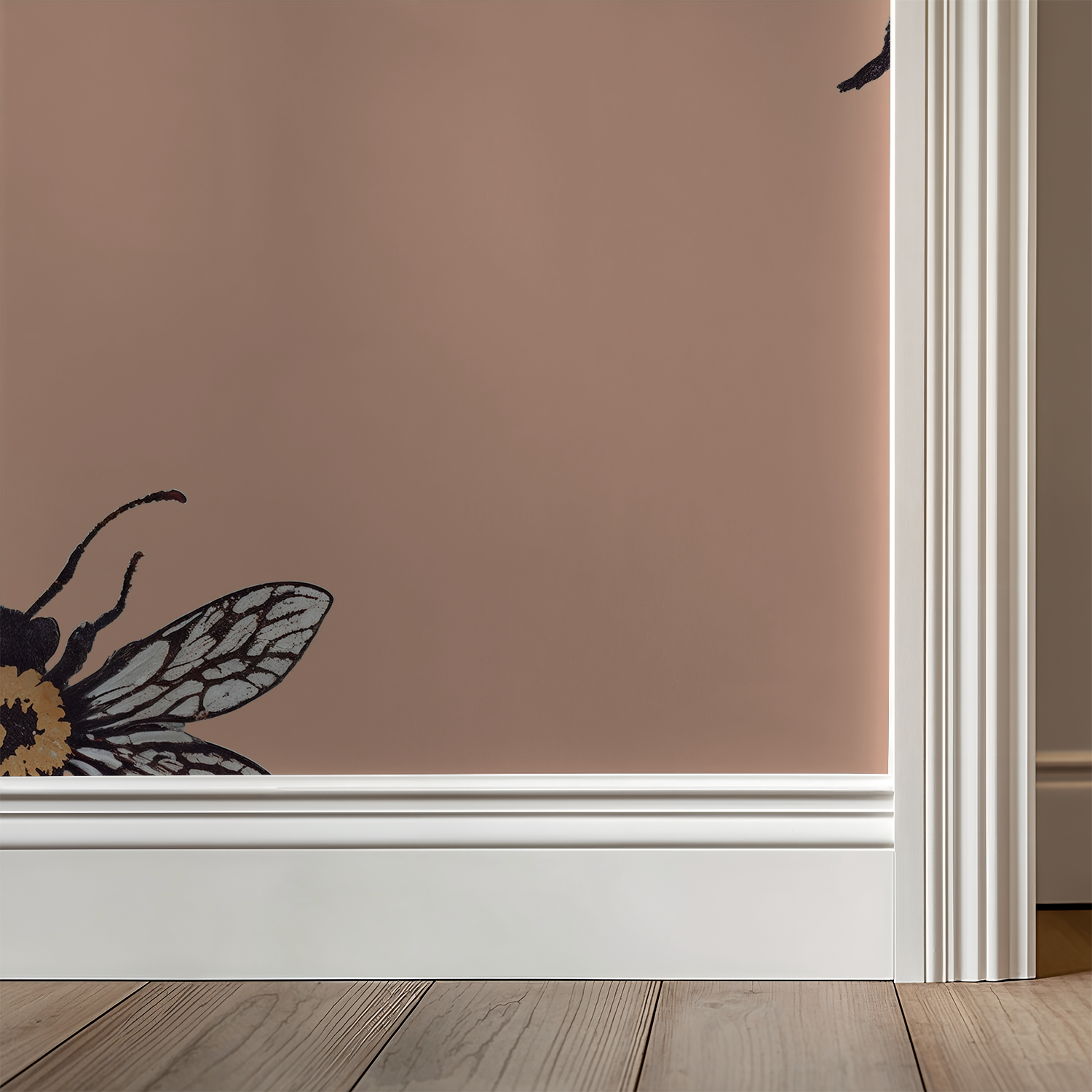 Life of Bees (Pink) Wallpaper