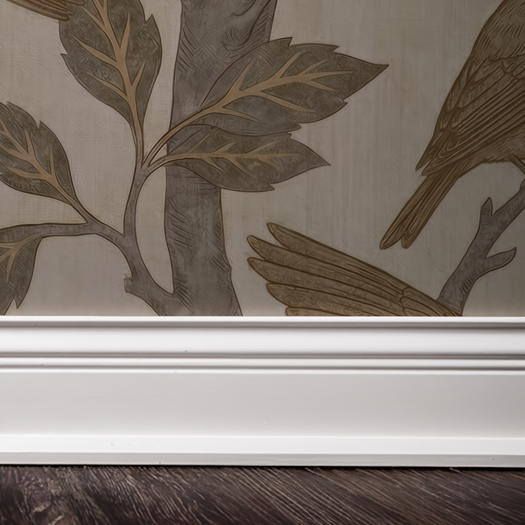 Nestle Wallpaper - 8 FT H X 18 FT W Traditional