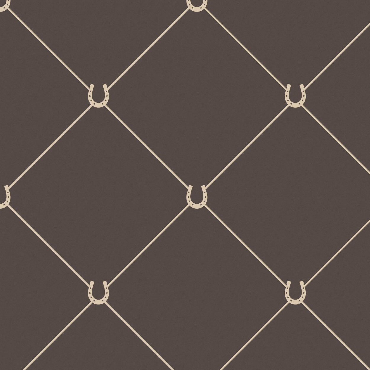 Double Diamond (Brown) Wallpaper