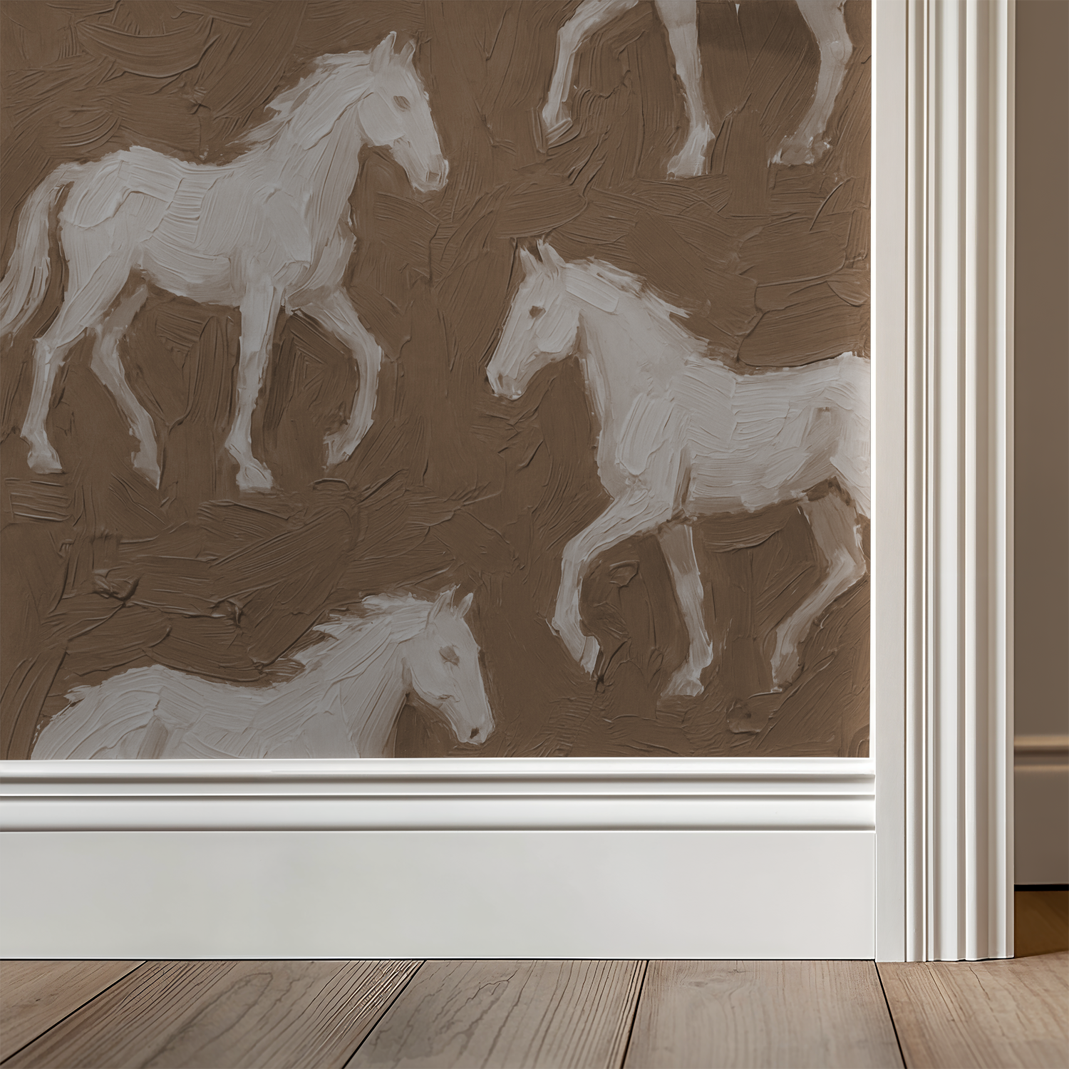Canyon Canter (Brown) Wallpaper