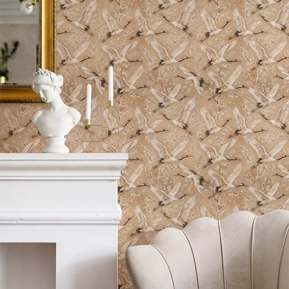 Blooming Flight Wallpaper