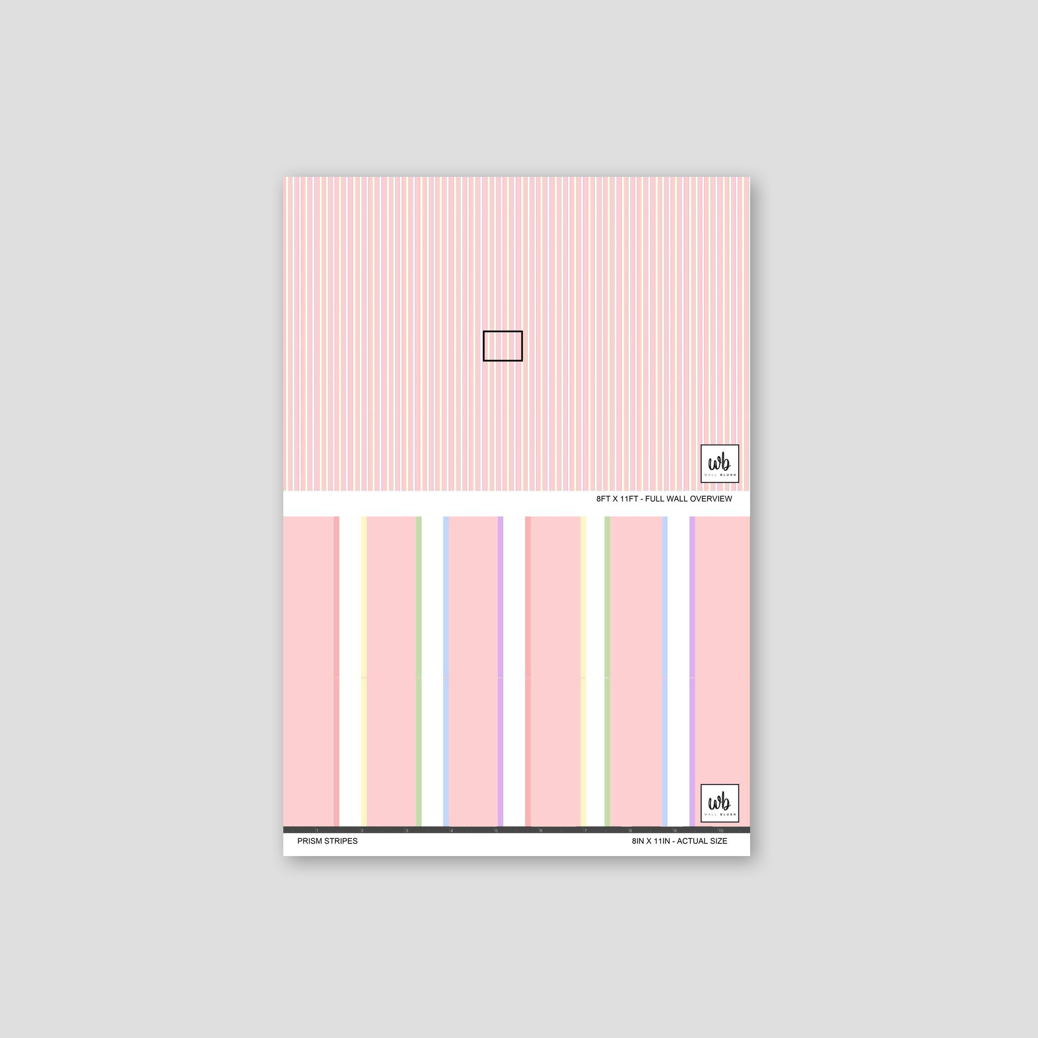 Prism Stripes Wallpaper