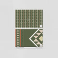 Sample of Baize Willow Medium (Green) Wallpaper