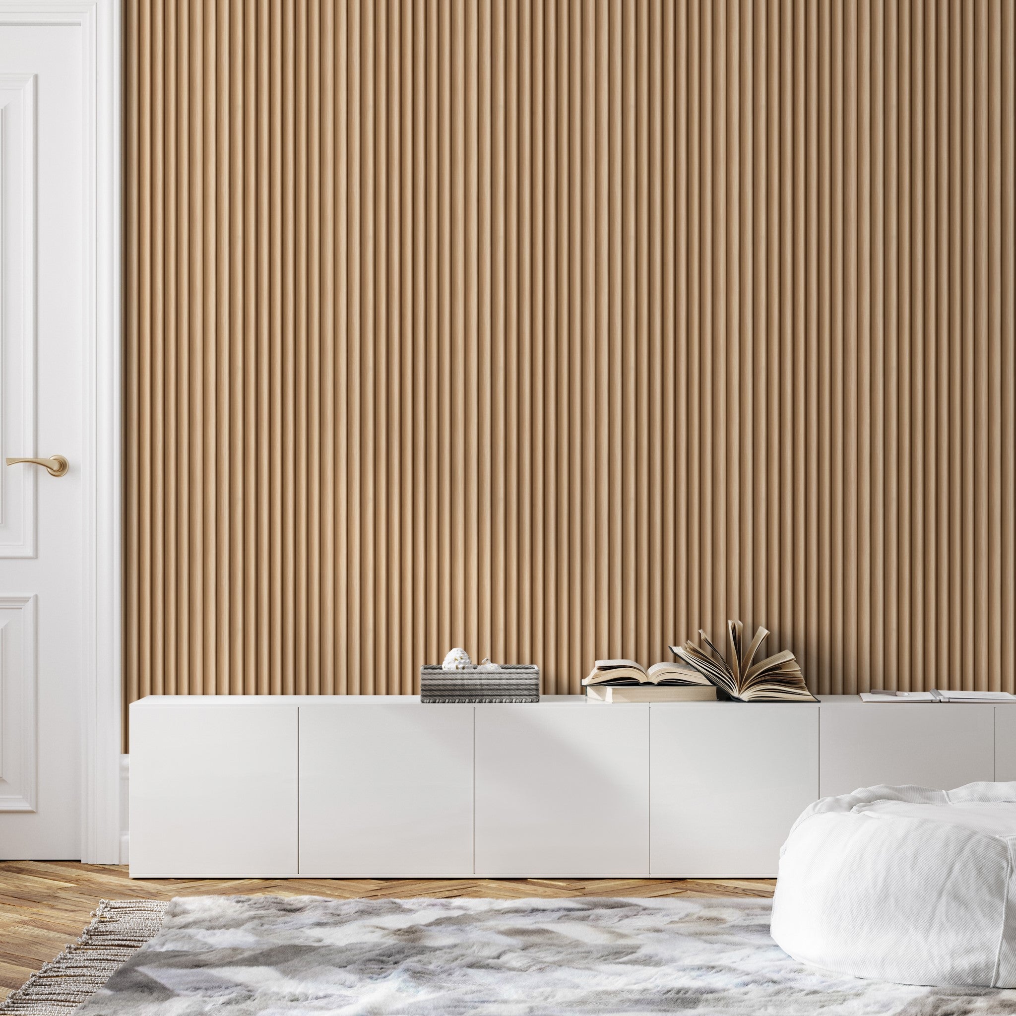 Timber Wallpaper - 10 FT H X 10 FT W Peel and Stick