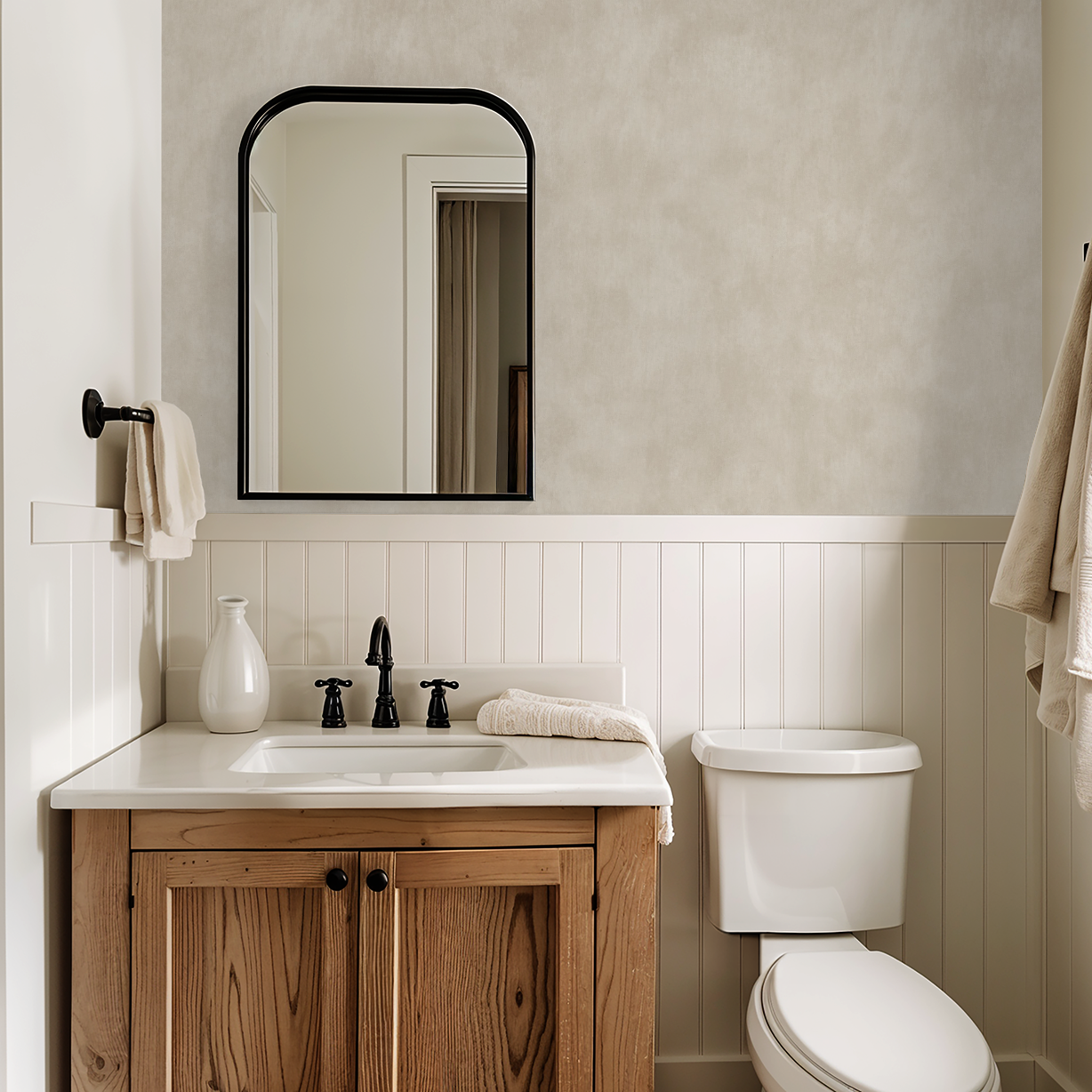 Limewash (Beige) Wallpaper