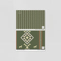 Sample of Oakley Aztec Small (Green) Wallpaper
