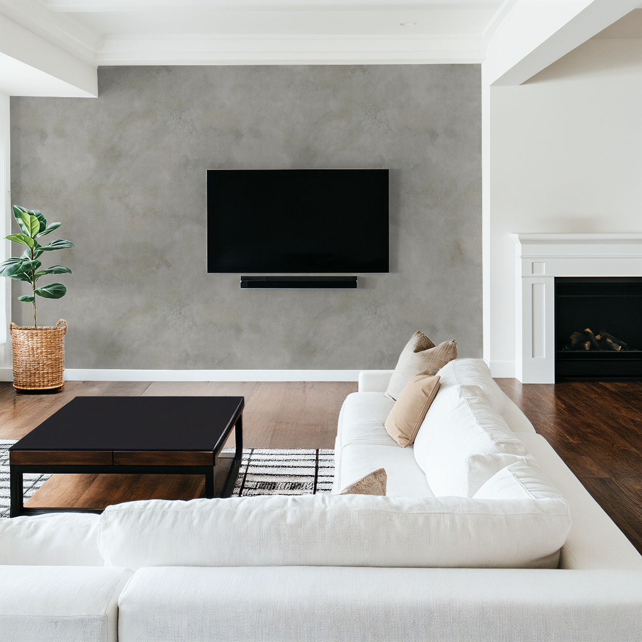 Distressed Wallpaper - 2 FT H X 66 FT W Luxe Peel and Stick