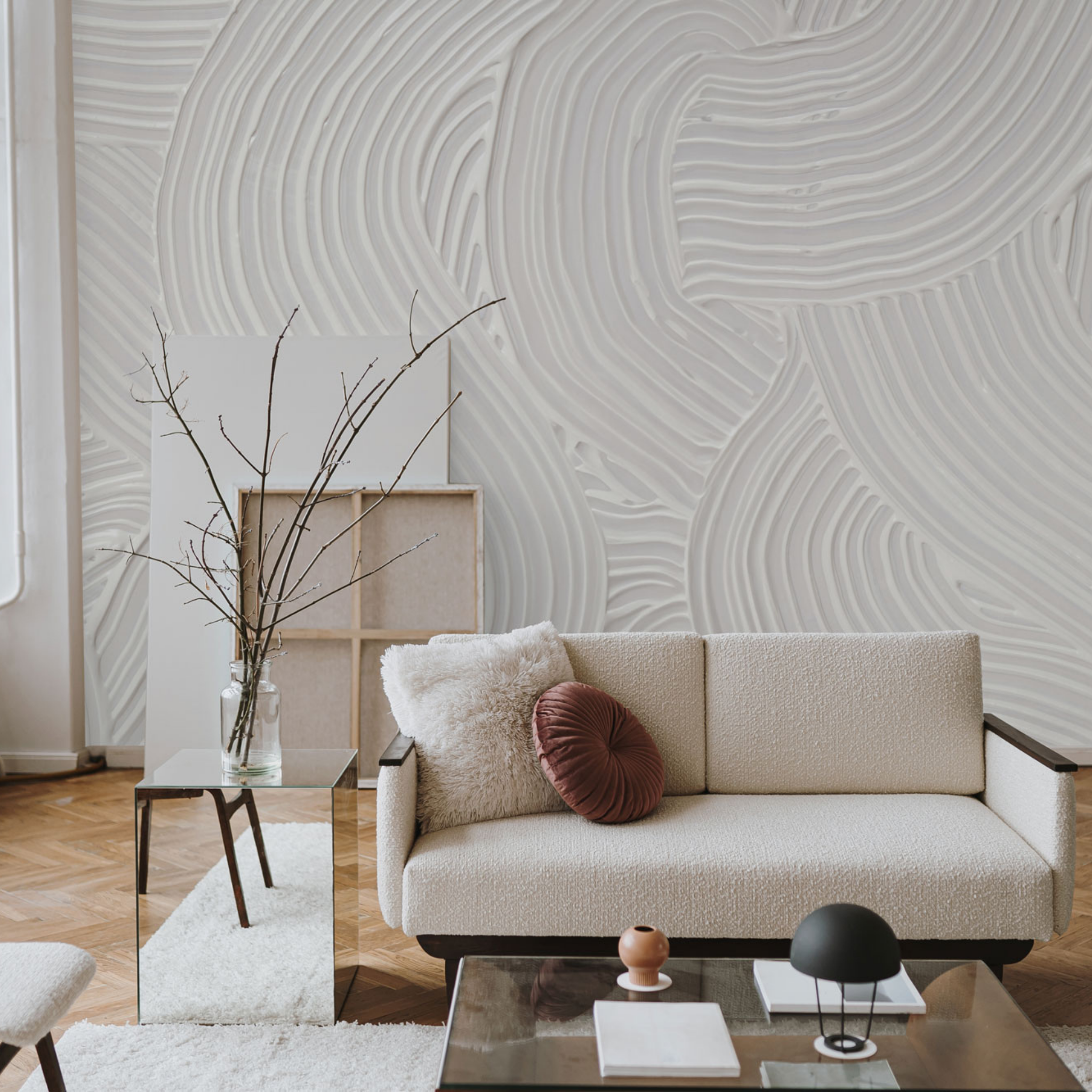 Ariella Wallpaper - 10 FT H X 5 FT W Traditional
