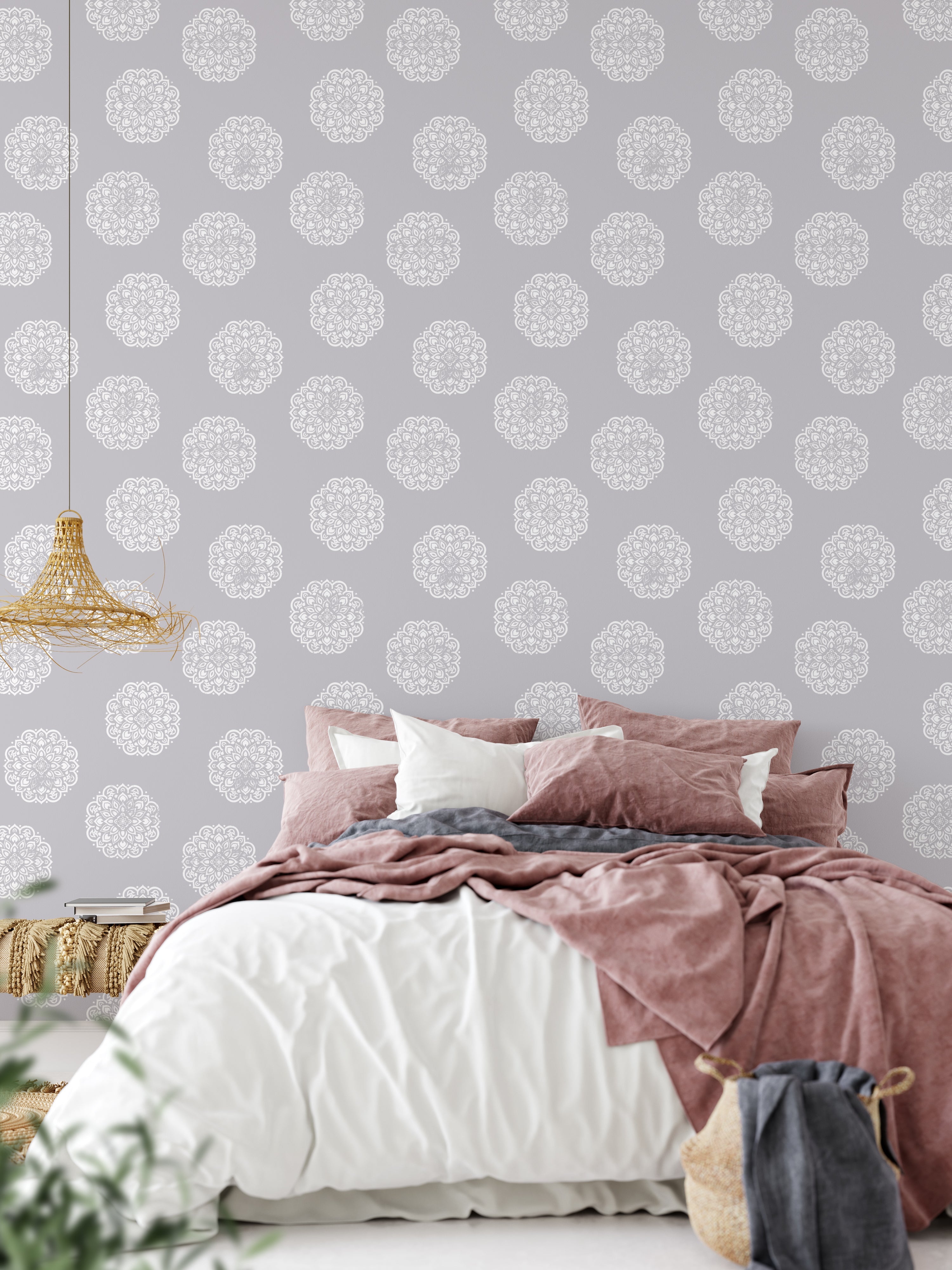 Aurora Wallpaper - 10 FT H X 13 FT W Peel and Stick