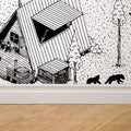Sample of Cabin Cove Wallpaper