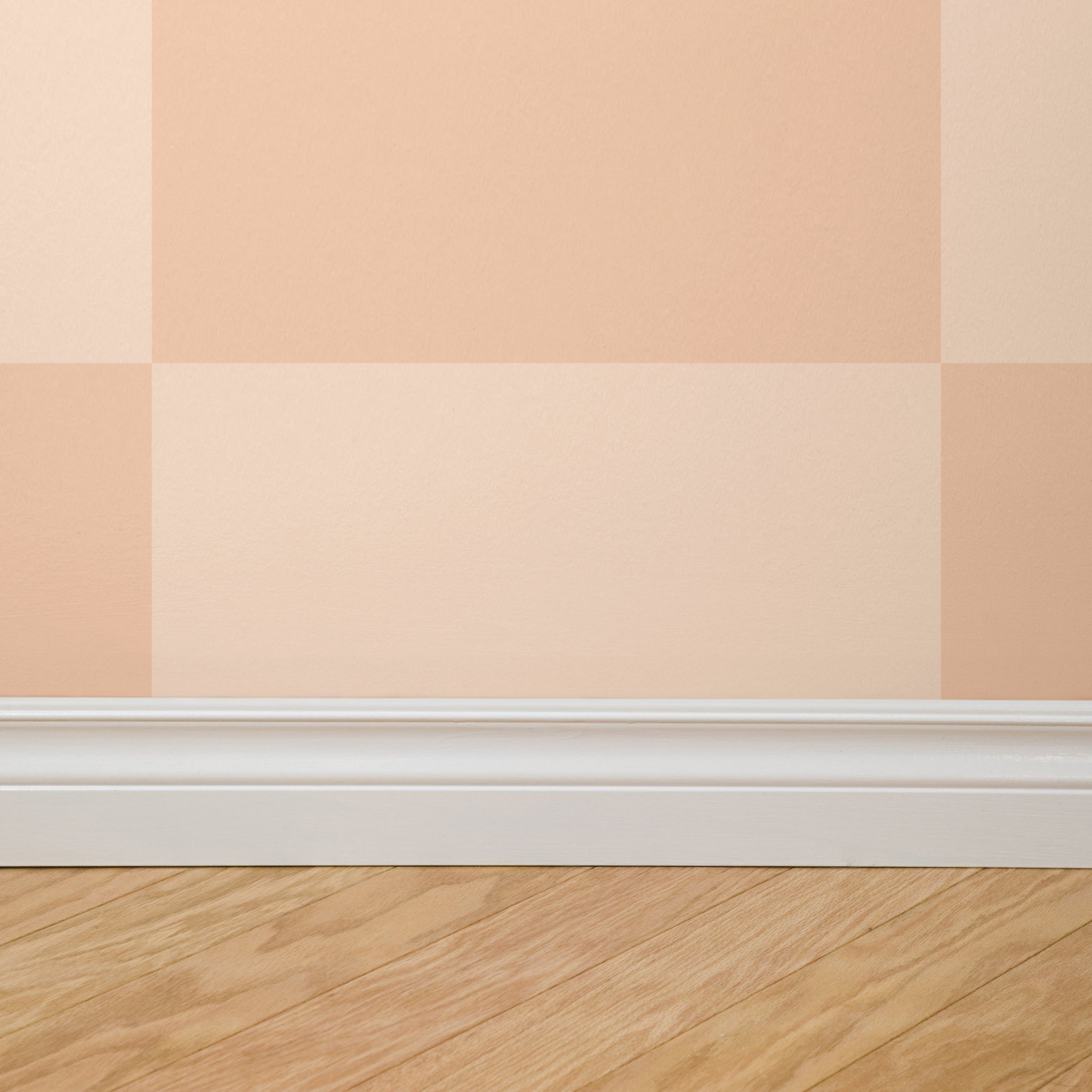 Simply Checker (Peach) Wallpaper