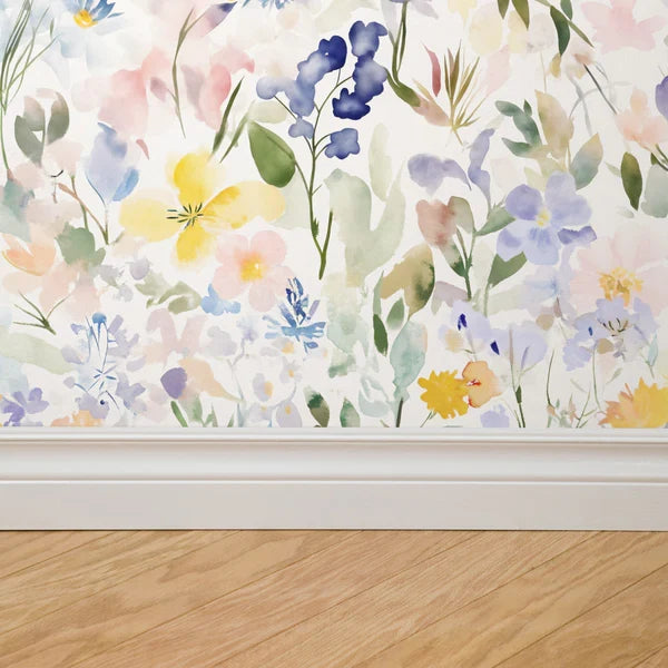 Beatrice Wallpaper - 8 FT H X 8 FT W Traditional