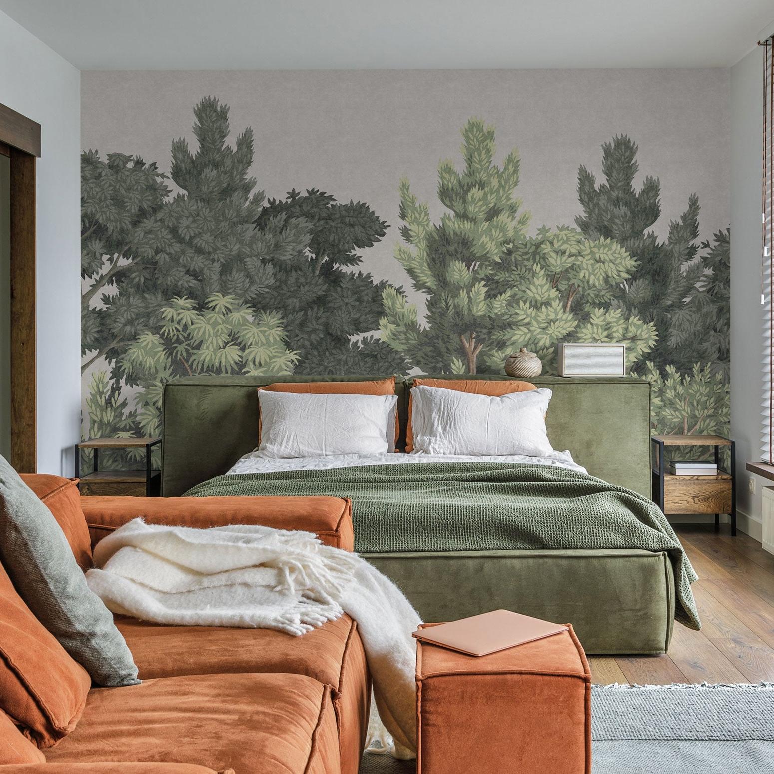 Central Park Wallpaper - 12 FT H X 8 FT W Luxe Peel and Stick