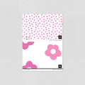Sample of Daisy Dot (Pink) Wallpaper