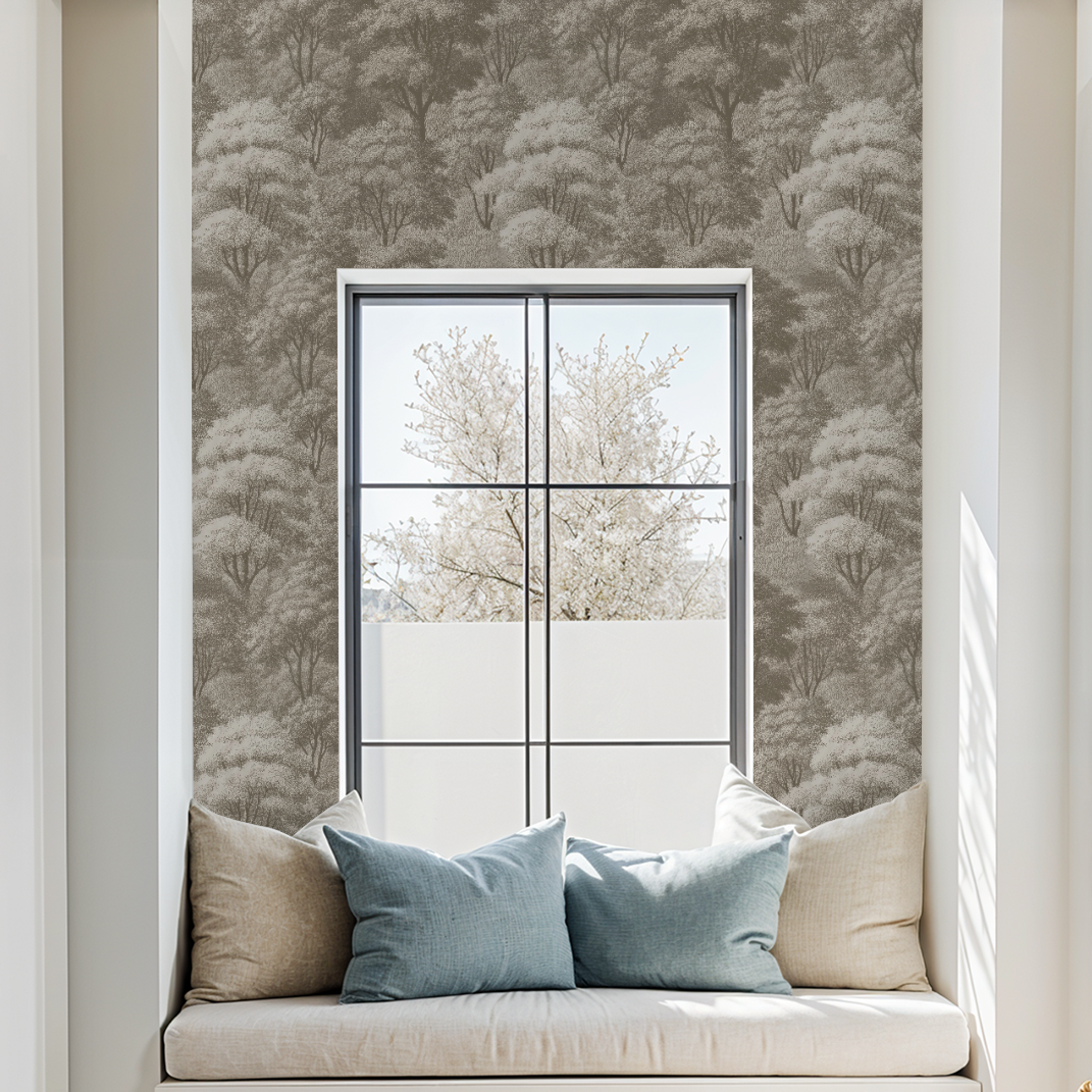 Elmira (Gray) Wallpaper