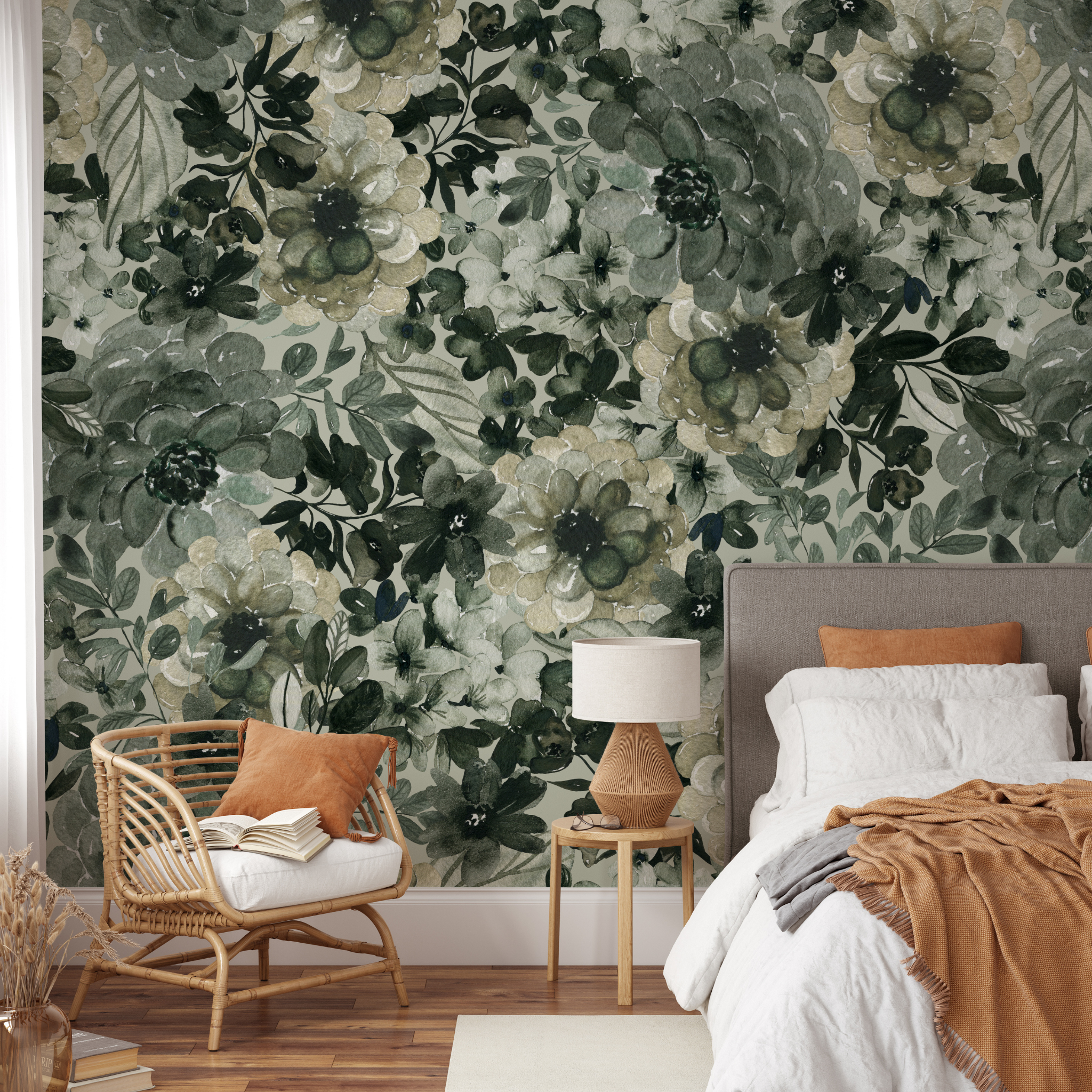 Forever and Always Wallpaper - 8 FT H X 8 FT W Luxe Peel and Stick