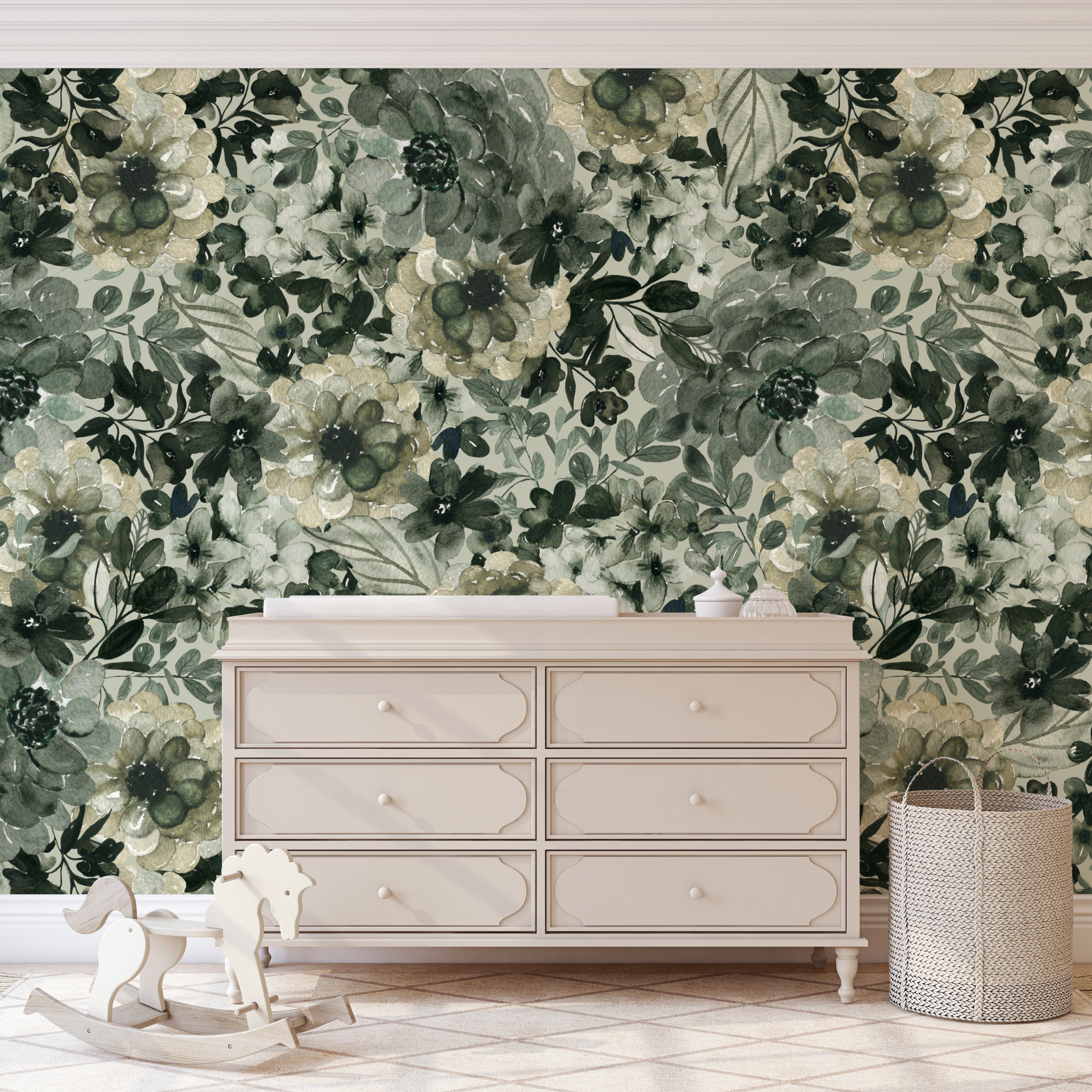 Forever and Always Wallpaper - 8 FT H X 8 FT W Luxe Peel and Stick