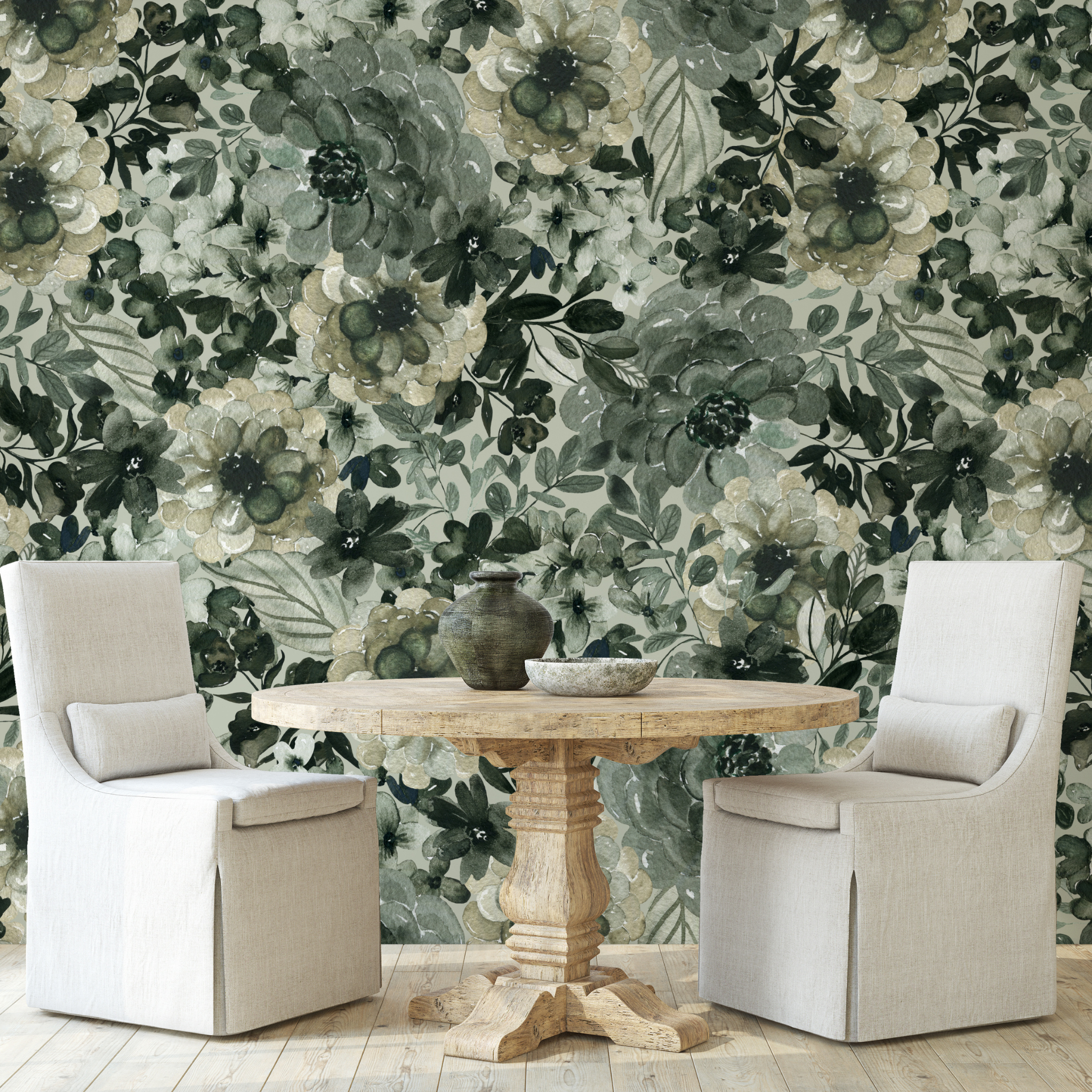 Forever and Always Wallpaper - 8 FT H X 8 FT W Luxe Peel and Stick